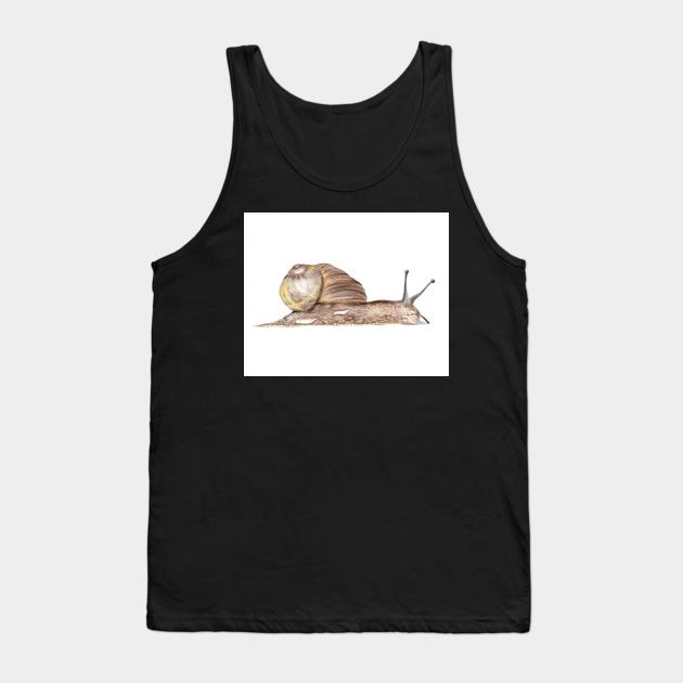 Always Late Tank Top by Beth Thompson Art